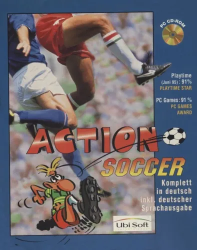 Portada oficial del videojuego Action Soccer
