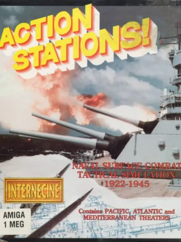 Portada de Action Stations!