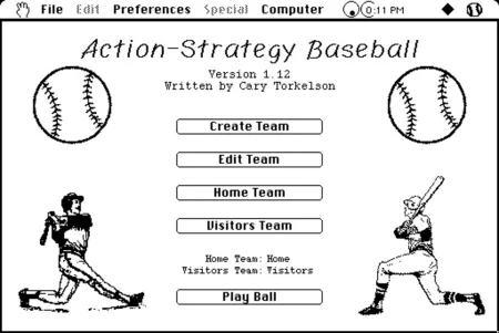 Portada de Action-Strategy Baseball
