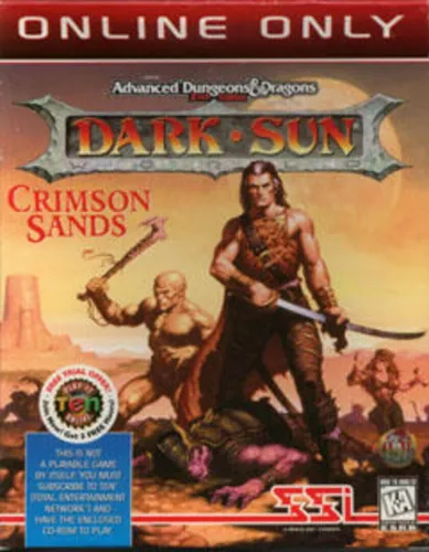Portada de AD&D Dark Sun Online: Crimson Sands
