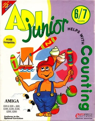 Portada oficial del videojuego ADI Junior Helps with Counting : 6/7 Years