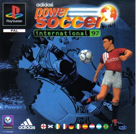Portada oficial del videojuego Adidas Power Soccer International ’97