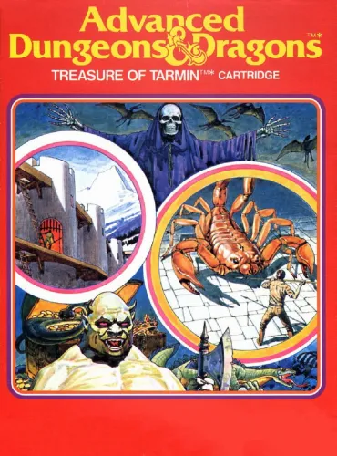 Portada de Advanced Dungeons & Dragons: Treasure of Tarmin