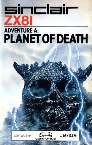 Portada de Adventure A: Planet of Death
