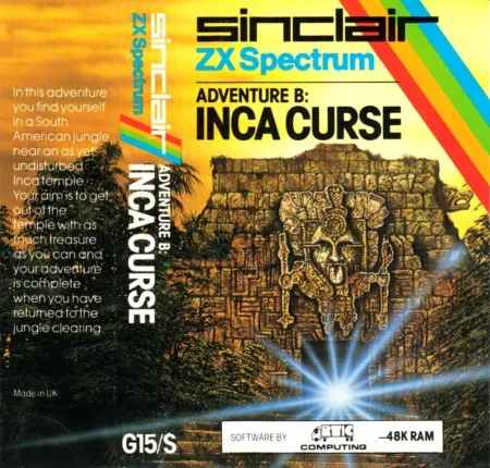 Portada de Adventure B: Inca Curse