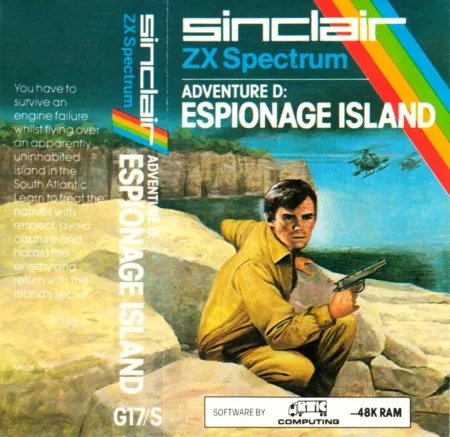 Portada de Adventure D: Espionage Island