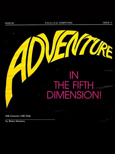Portada de Adventure in the Fifth Dimension