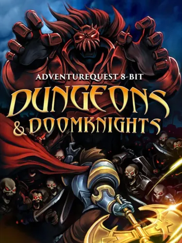 Portada de AdventureQuest 8-Bit: Dungeons & DoomKnights