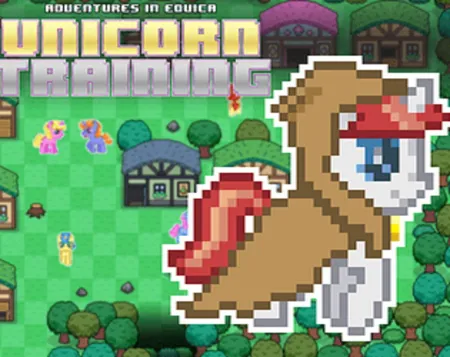 Portada de Adventures in Equica: Unicorn Training