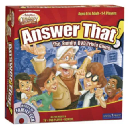 Portada de Adventures in Odyssey! Answer That!