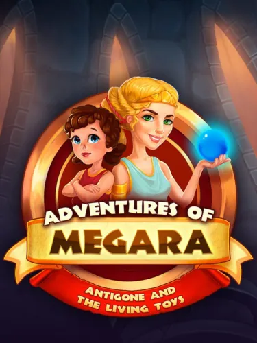 Portada oficial del videojuego Adventures of Megara: Antigone and the Living Toys