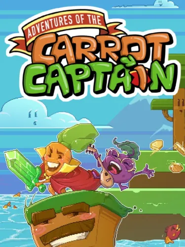 Portada de Adventures of The Carrot Captain
