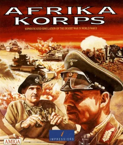 Portada de Afrika Korps