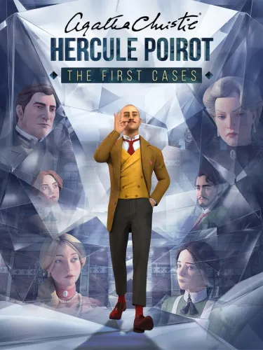 Portada oficial del videojuego Agatha Christie: Hercule Poirot – The First Cases