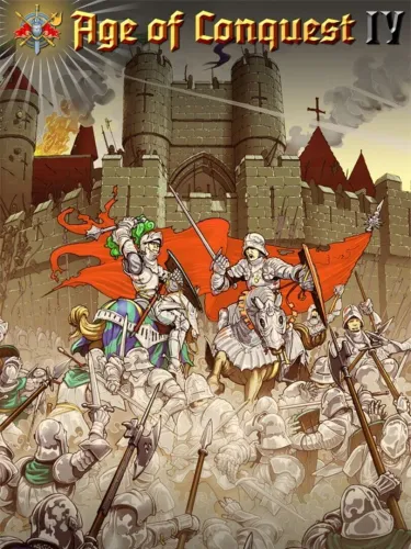 Portada oficial del videojuego Age of Conquest IV