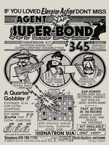 Portada de Agent Super Bond