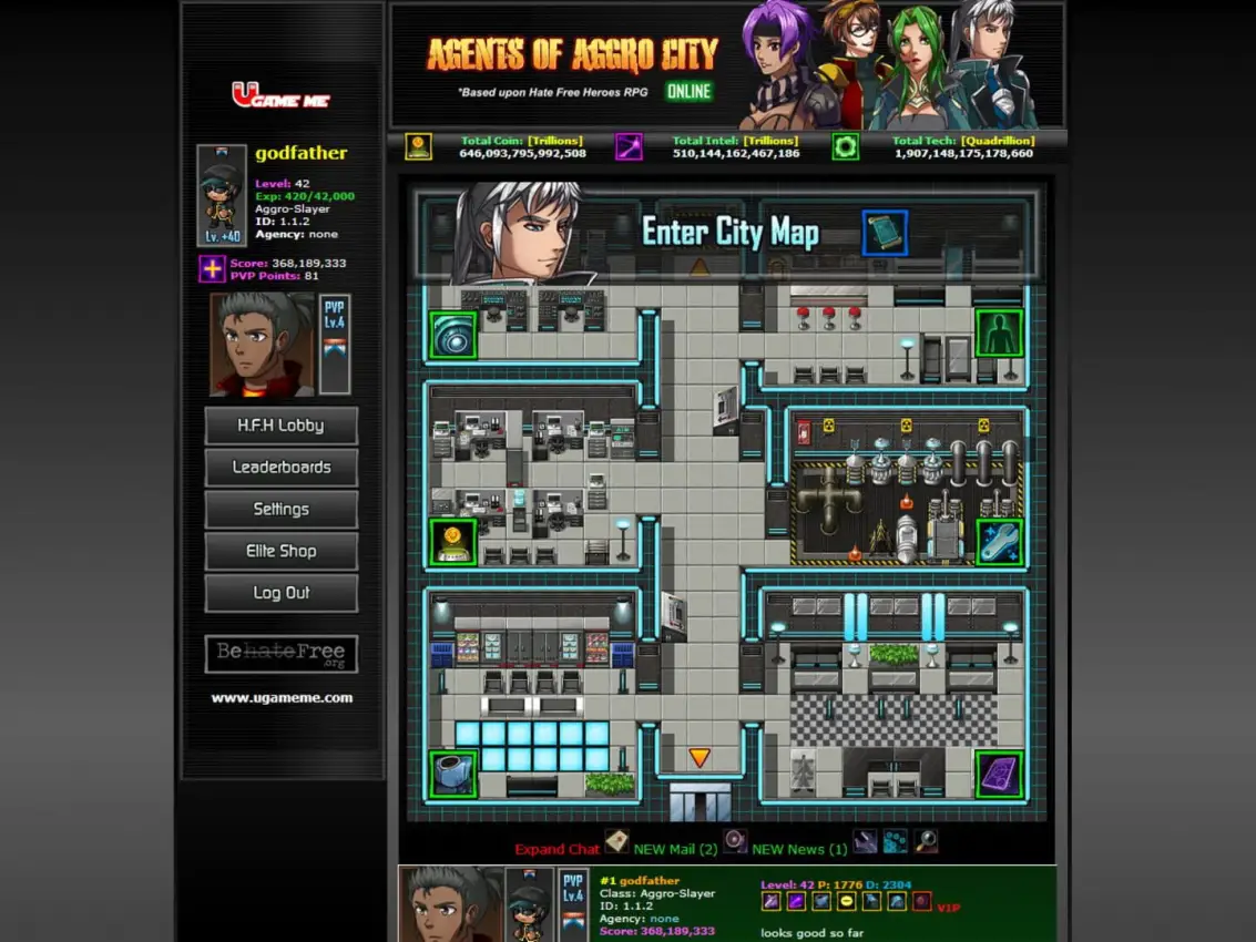 Agents of Aggro City Online
