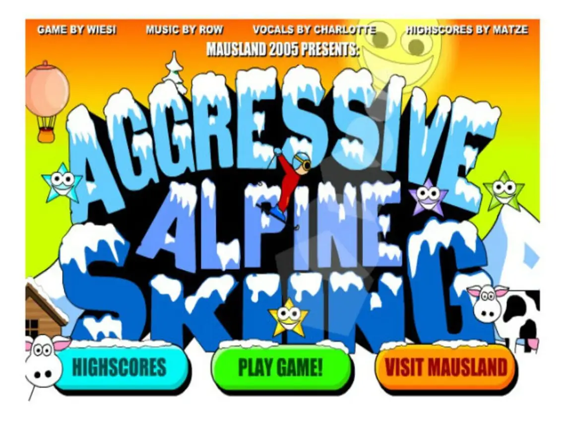 Portada de Aggressive Alpine Skiing