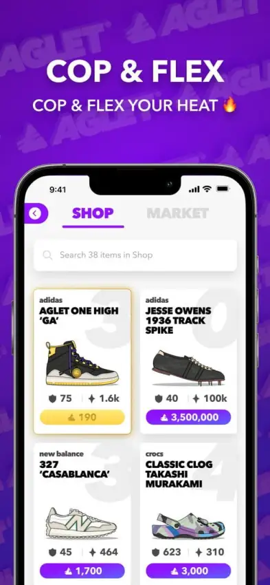 Aglet: The Sneaker Game