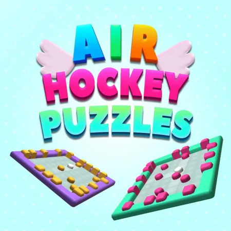 Portada de Air Hockey Puzzles