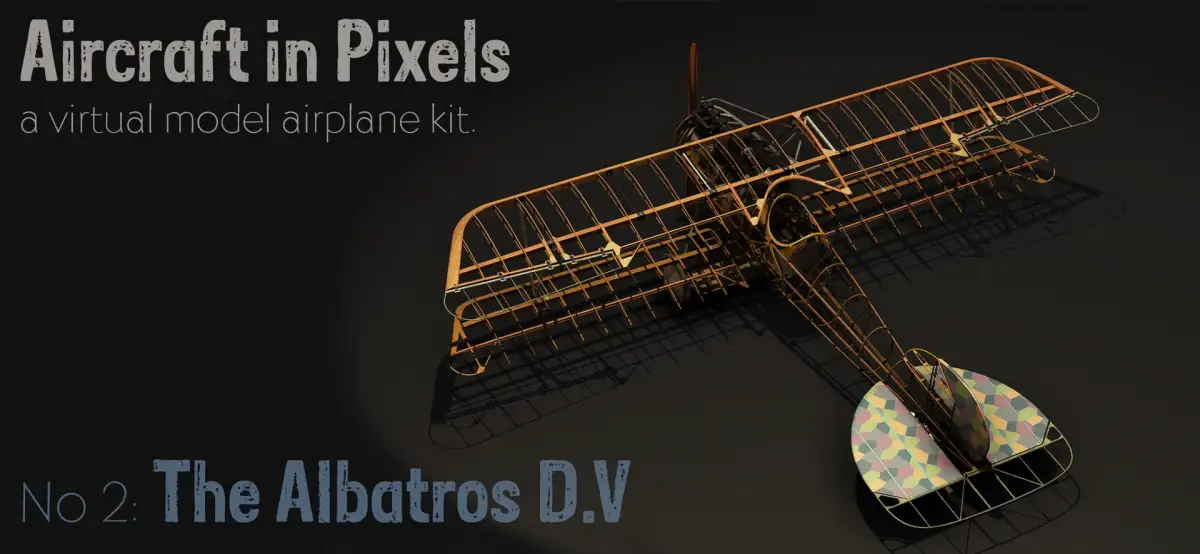 Portada de Aircraft in Pixels 2: Albatros D.V