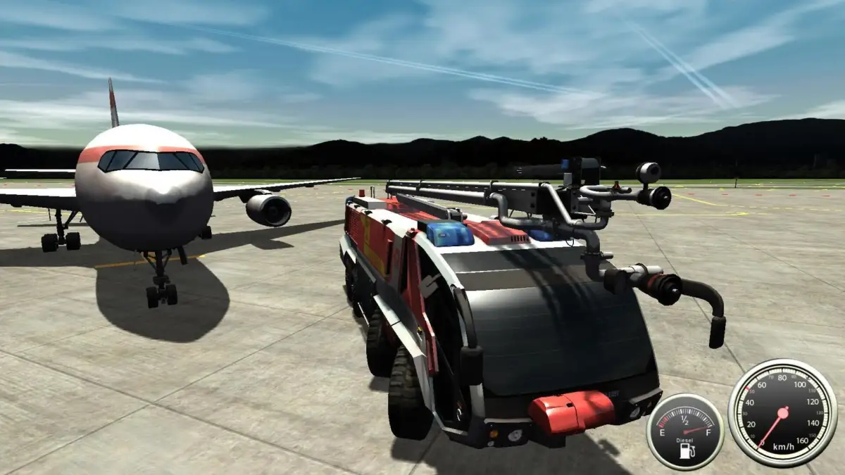 Airport Firefighter Simulator