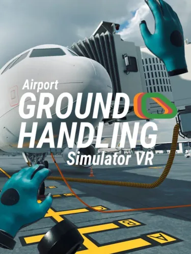 Portada oficial del videojuego Airport Ground Handling Simulator VR