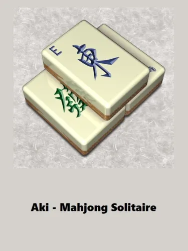 Portada de Aki: Mahjong Solitaire