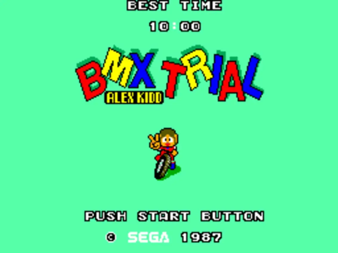Alex Kidd: BMX Trial