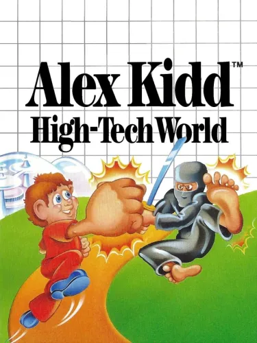 Portada de Alex Kidd: High-Tech World