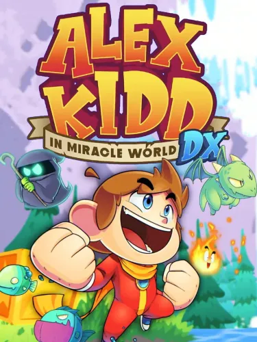 Portada de Alex Kidd in Miracle World DX