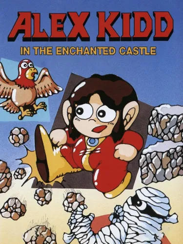 Portada de Alex Kidd in the Enchanted Castle