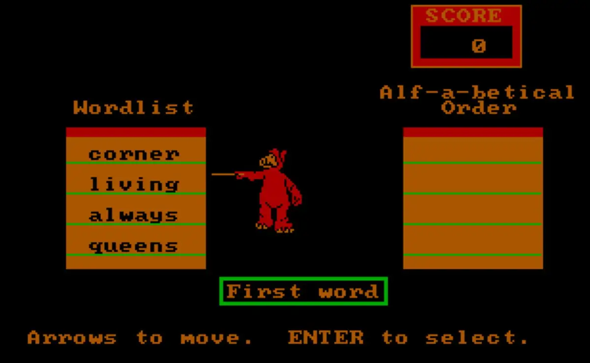 ALF’s World of Words