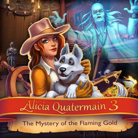 Portada de Alicia Quatermain 3: The Mystery of the Flaming Gold