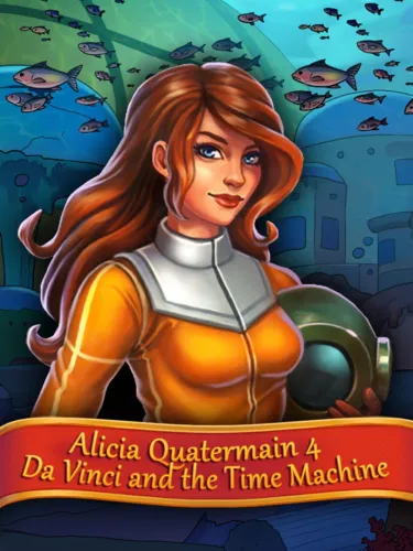 Portada de Alicia Quatermain 4: Da Vinci and the Time Machine