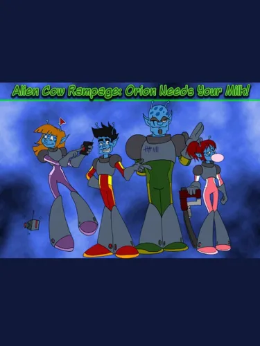 Portada de Alien Cow Rampage: Orion Needs Your Milk!