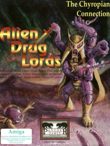 Portada de Alien Drug Lords: The Chyropian Connection