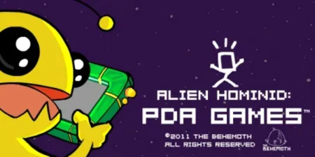 Portada de Alien Hominid: PDA Games