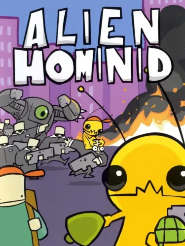 Portada de Alien Hominid