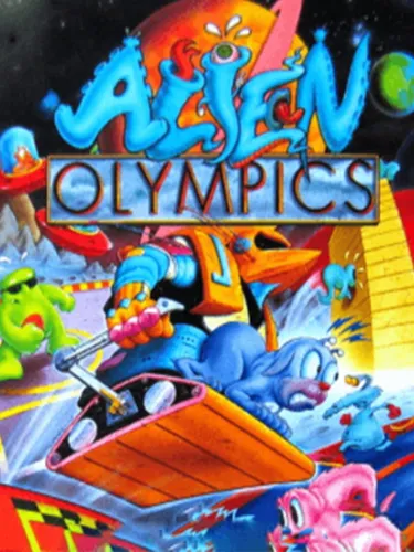 Portada de Alien Olympics 2044 AD