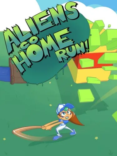 Portada de Aliens Go Home Run!