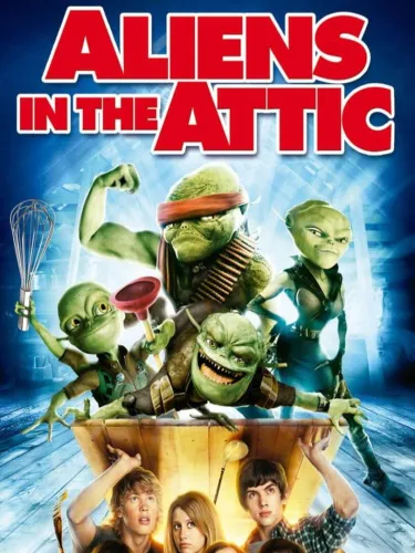 Portada de Aliens in the Attic