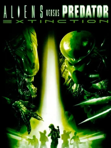 Portada de Aliens Versus Predator: Extinction