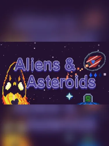 Portada de Aliens&Asteroids