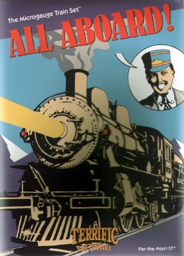 Portada de All Aboard!: The Microgauge Train Set