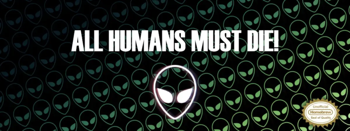 Portada de All Humans Must Die!