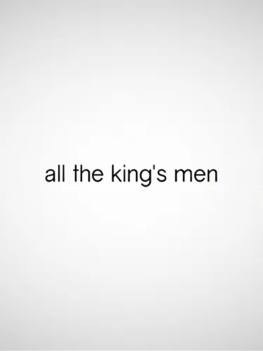 Portada de All the King’s Men