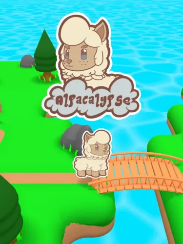 Portada oficial del videojuego Alpacalypse