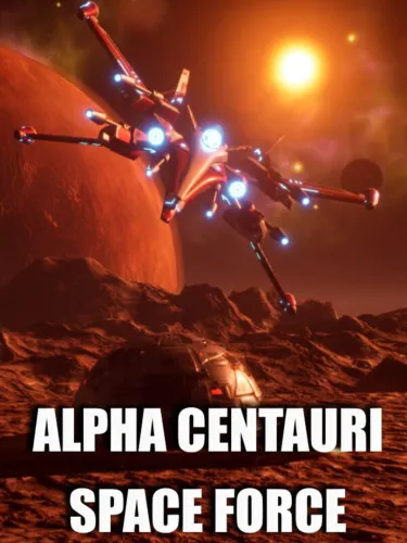 Portada de Alpha Centauri Space Force