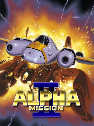 Portada de Alpha Mission II